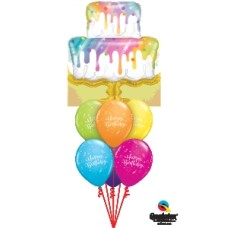 Drip Cake Balloon Gift